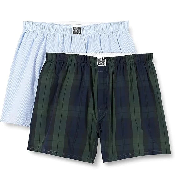 Sliponline Bjorn Borg 2-pack wijde heren boxershorts - Premium cotton