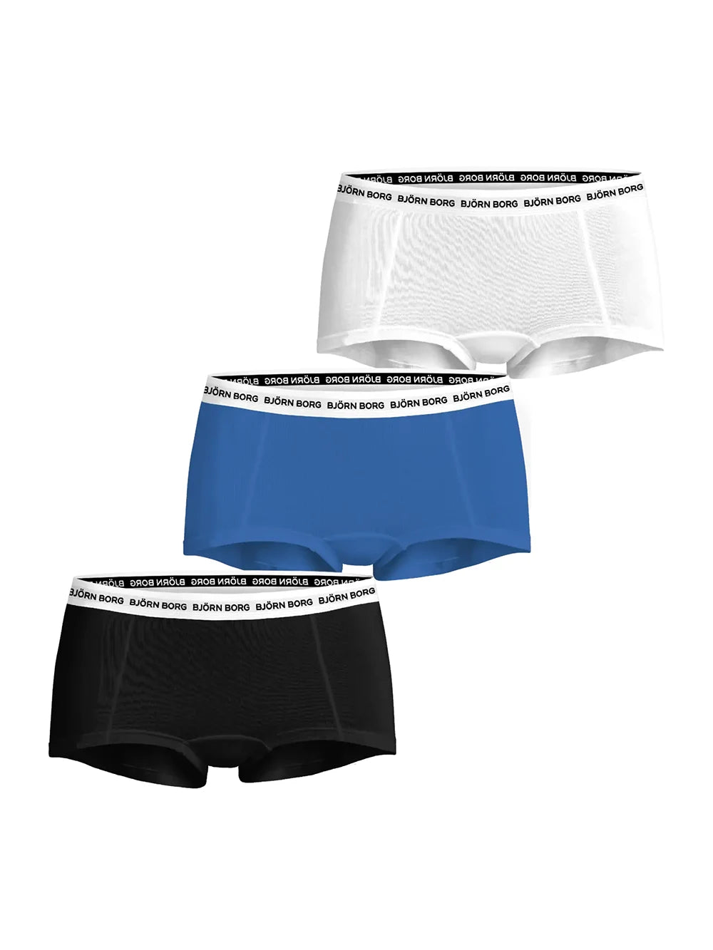 Sliponline Bjorn Borg 3-pack dames boxershort- Logo Shorts