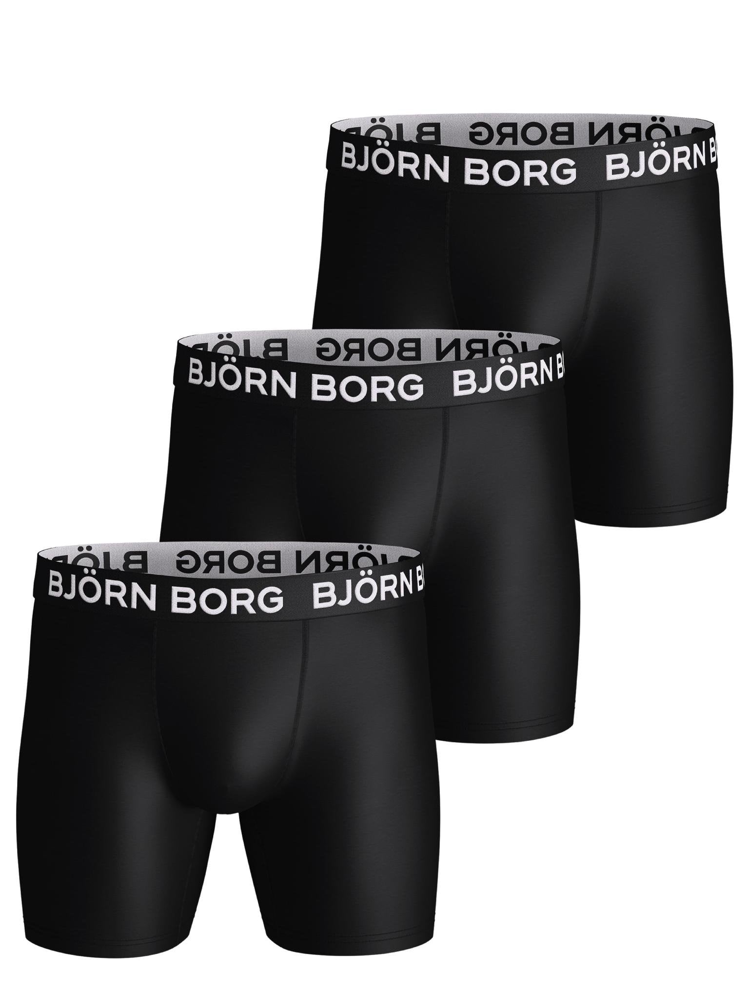 Sliponline Bjorn Borg 3-pack heren boxershort - Sports - Combi