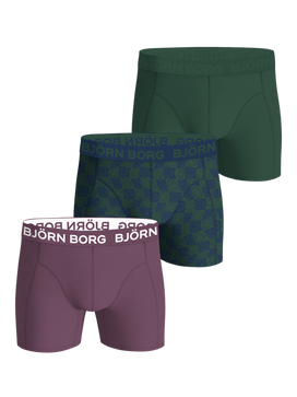 Sliponline Bjorn Borg 3-Pack jongens boxershorts - Cotton Stretch