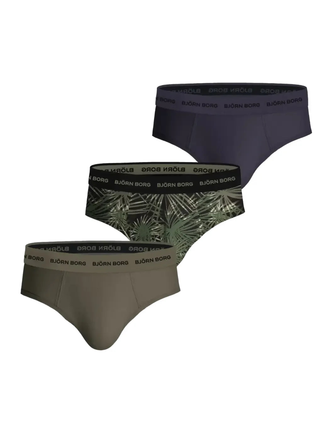 Sliponline Bjorn Borg 3-pak Heren slip - Cotton Stretch