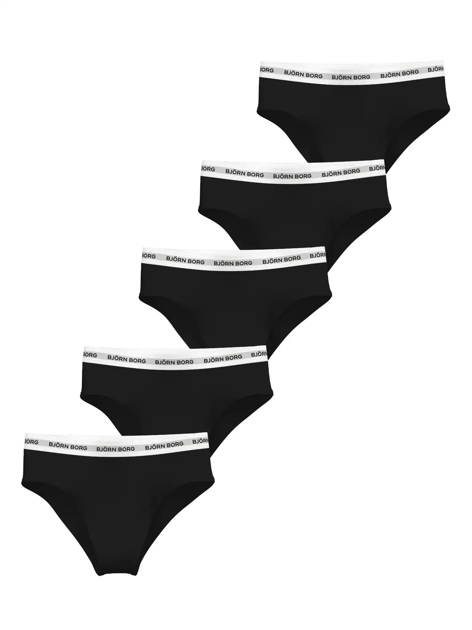 Sliponline Bjorn Borg 5-pack dames high waist slips - Classic Brief
