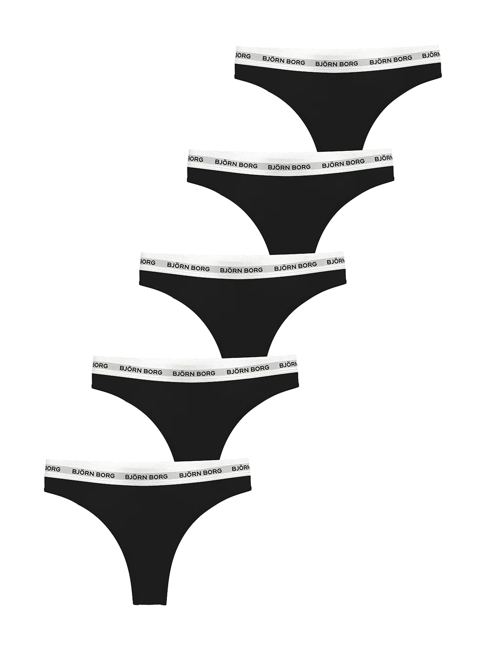 Sliponline Bjorn borg 5-pack dames strings - Classic