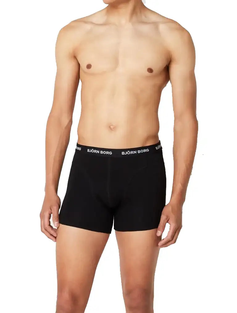 Sliponline Bjorn Borg 5-pack heren boxershort Blue Depths - Solid
