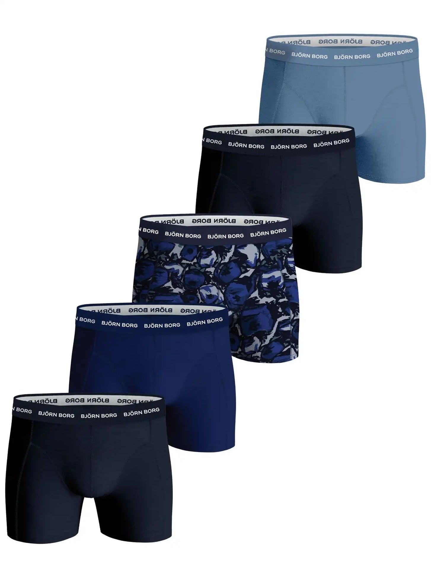 Sliponline Bjorn Borg 5-Pack heren boxershorts - Core