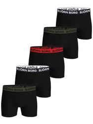 Sliponline Bjorn Borg 5-Pack heren boxershorts - Core