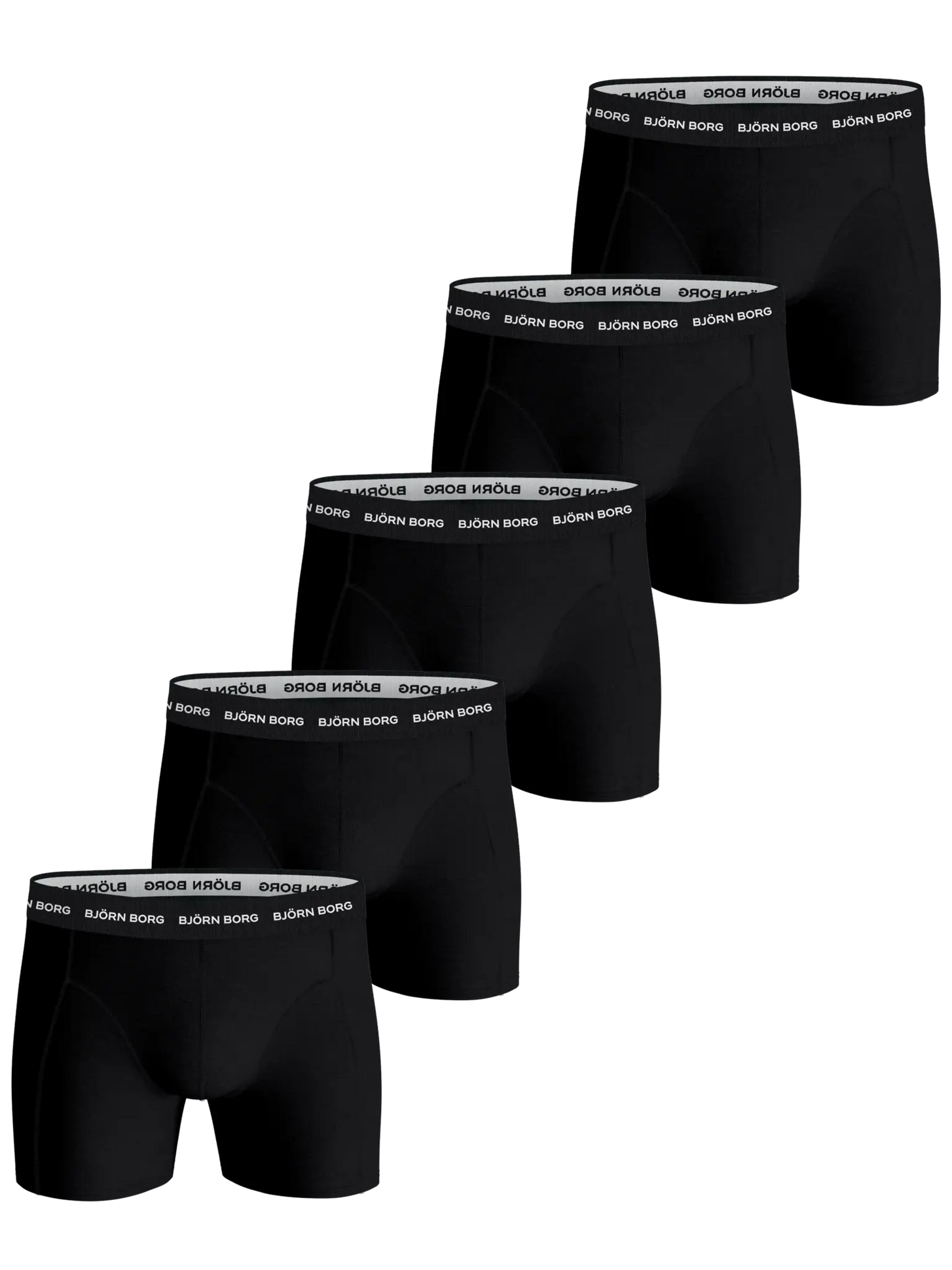 Sliponline Bjorn Borg 5-Pack heren boxershorts - Core