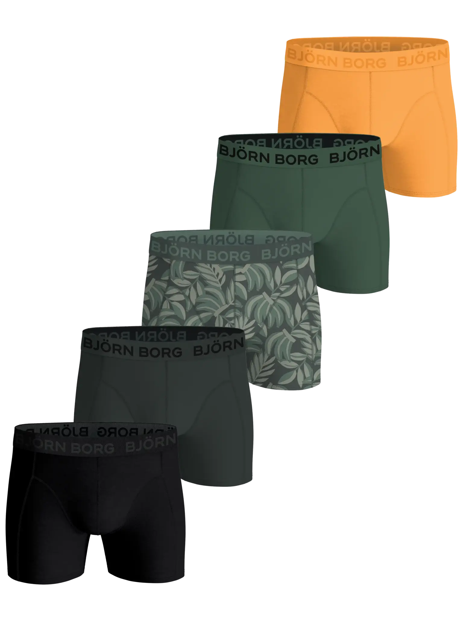 Sliponline Bjorn Borg 5-Pack heren boxershorts - Cotton Stretch