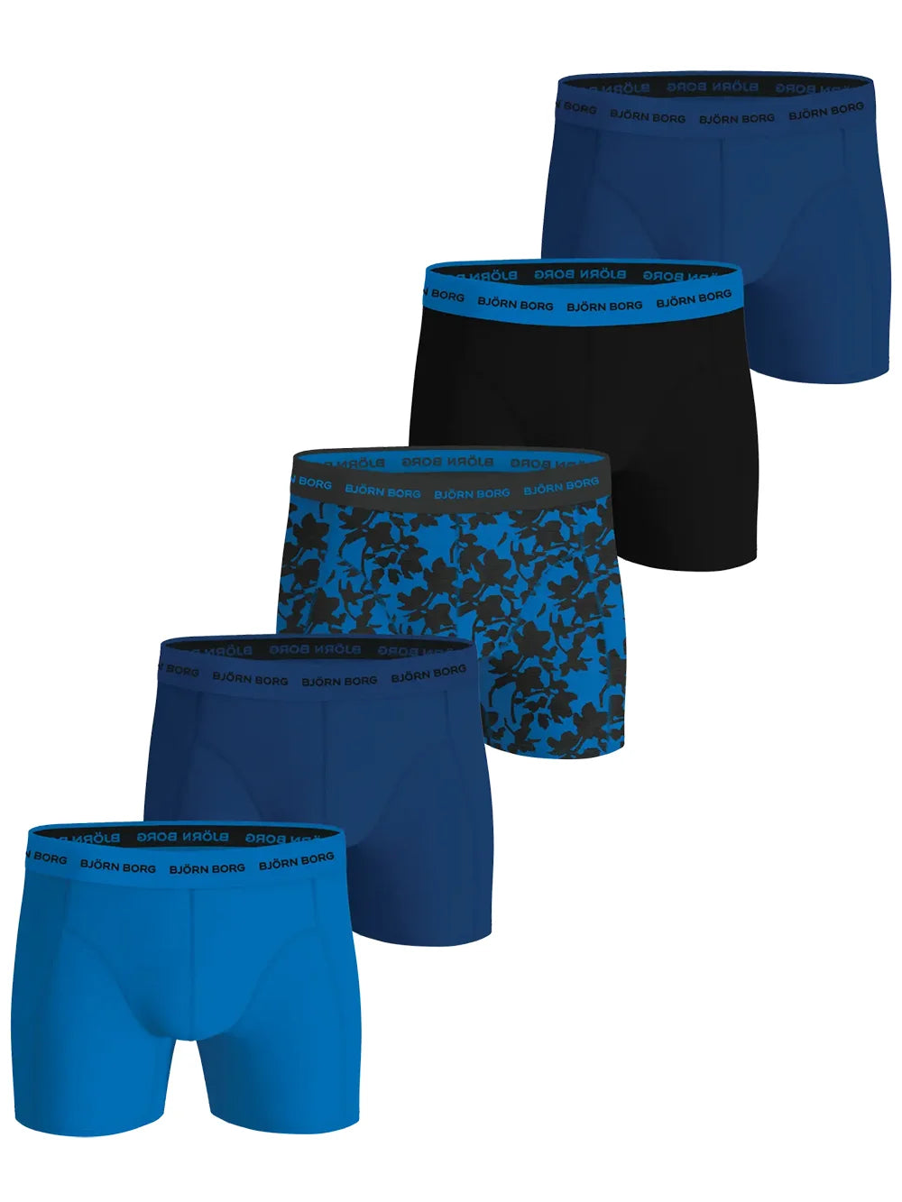 Sliponline Bjorn Borg 5-Pack heren boxershorts - Cotton Stretch