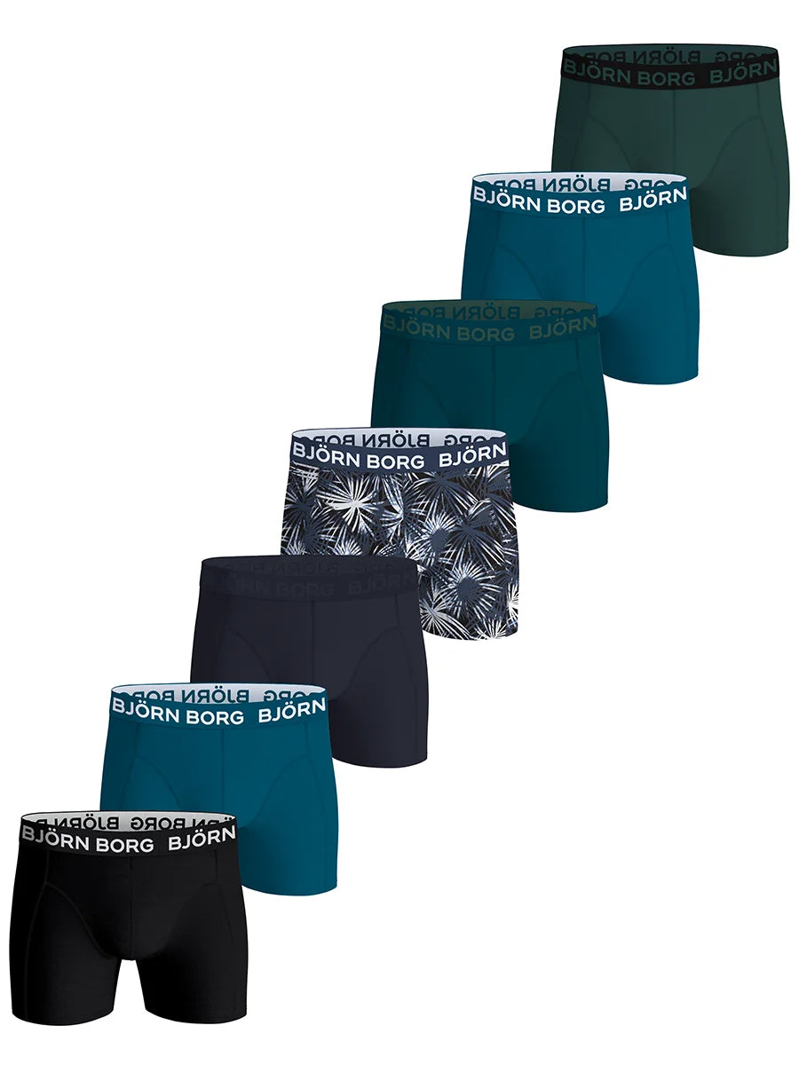 Sliponline Bjorn Borg 7-pack heren boxershort - Cotton stretch core