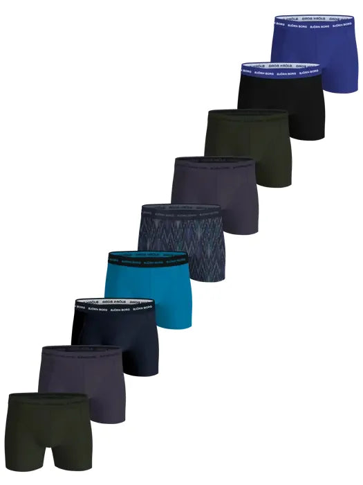 Sliponline Bjorn Borg 9-pack heren boxershort - Cadeau verpakking