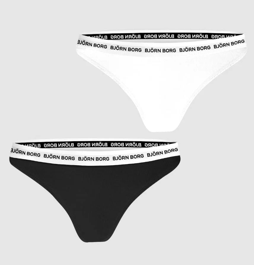 Sliponline Björn Borg dames strings - 2 pack