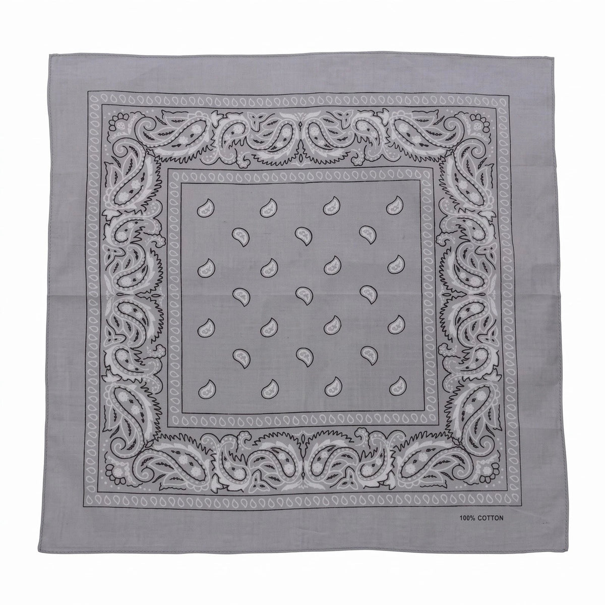 Sliponline Boerenzakdoek Rain drop 54x54 - Bandana - Hoofddoek