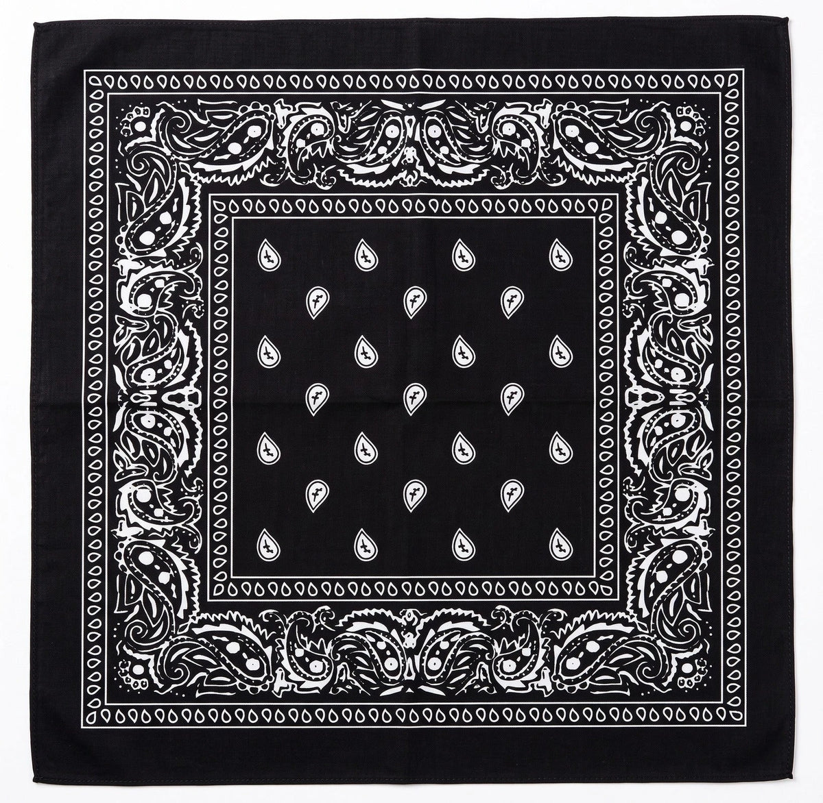 Sliponline Boerenzakdoek Rain drop 54x54 - Bandana - Hoofddoek