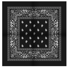 Sliponline Boerenzakdoek Rain drop 54x54 - Bandana - Hoofddoek