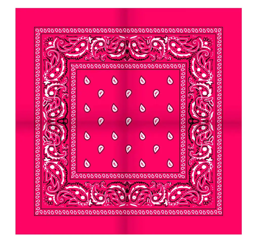 Sliponline Boerenzakdoek Rain drop 54x54 - Bandana - Hoofddoek