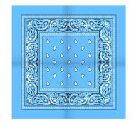 Sliponline Boerenzakdoek Rain drop 54x54 - Bandana - Hoofddoek