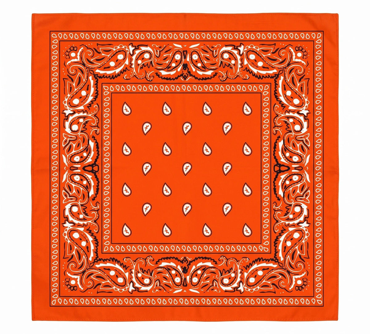 Sliponline Boerenzakdoek Rain drop 54x54 - Bandana - Hoofddoek