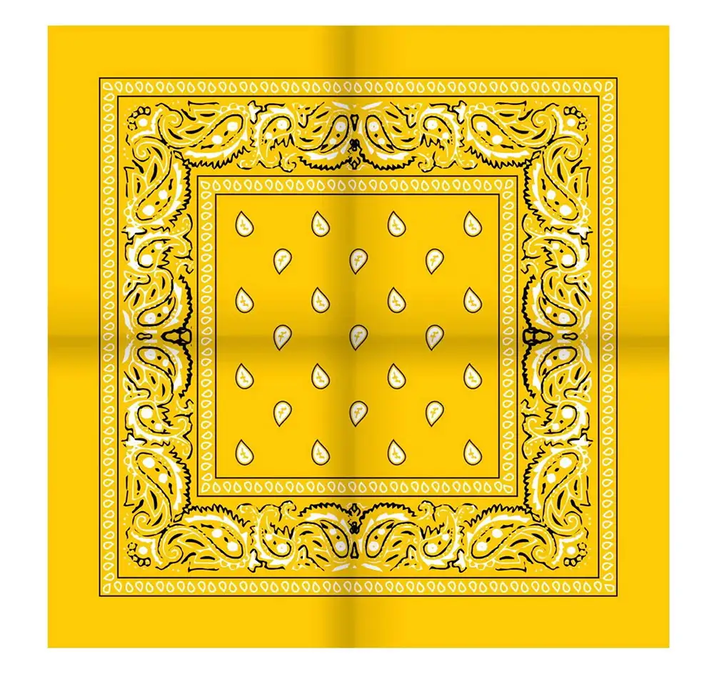 Sliponline Boerenzakdoek Rain drop 54x54 - Bandana - Hoofddoek