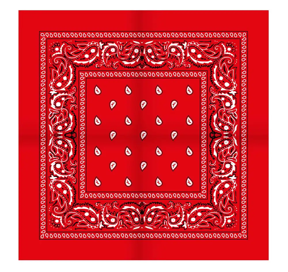 Sliponline Boerenzakdoek Rain drop 54x54 - Bandana - Hoofddoek