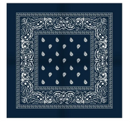 Sliponline Boerenzakdoek Rain drop 54x54 - Bandana - Hoofddoek