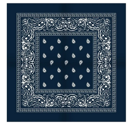 Sliponline Boerenzakdoek Rain drop 54x54 - Bandana - Hoofddoek