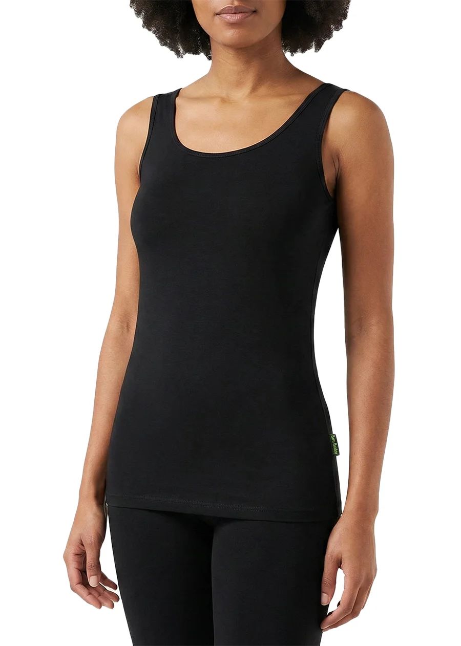 Sliponline Boru Bamboo 2 pack - dames onderhemd brede band