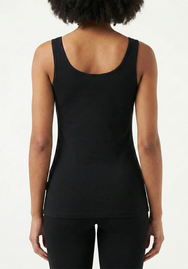 Sliponline Boru Bamboo 2 pack - dames onderhemd brede band