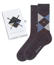 Sliponline Burlington 2-paar heren sokken - Cadeau verpakking - Gift Box