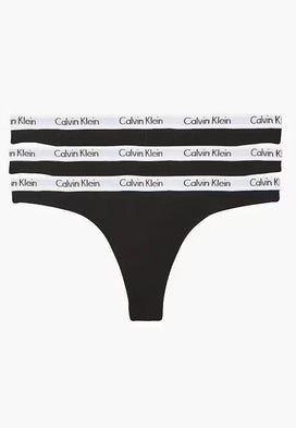 Sliponline Calvin Klein 3-pack dames string