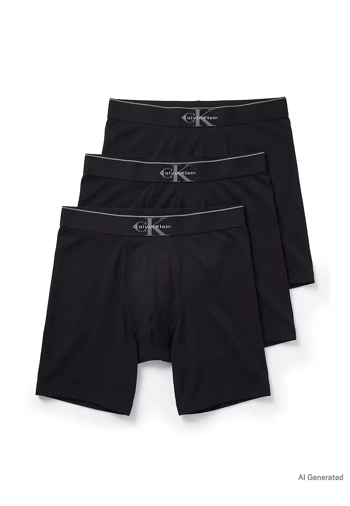 Sliponline Calvin Klein 3-Pack Heren Boxershort - grafisch monogram -CK