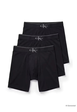 Sliponline Calvin Klein 3-Pack Heren Boxershort - grafisch monogram -CK