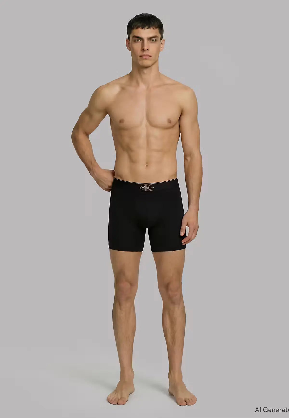 Sliponline Calvin Klein 3-Pack Heren Boxershort - grafisch monogram -CK