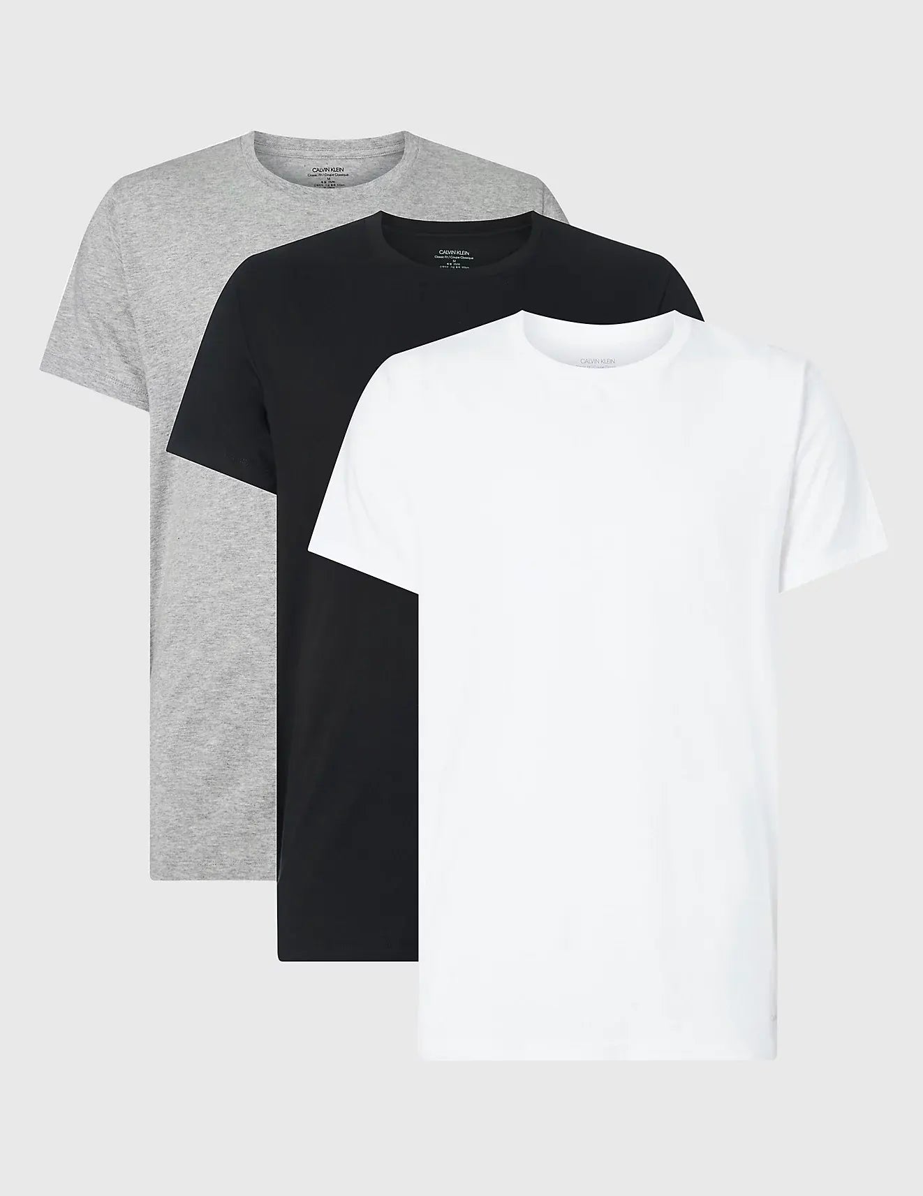 Sliponline Calvin Klein 3-pack heren T-shirts - Crew neck