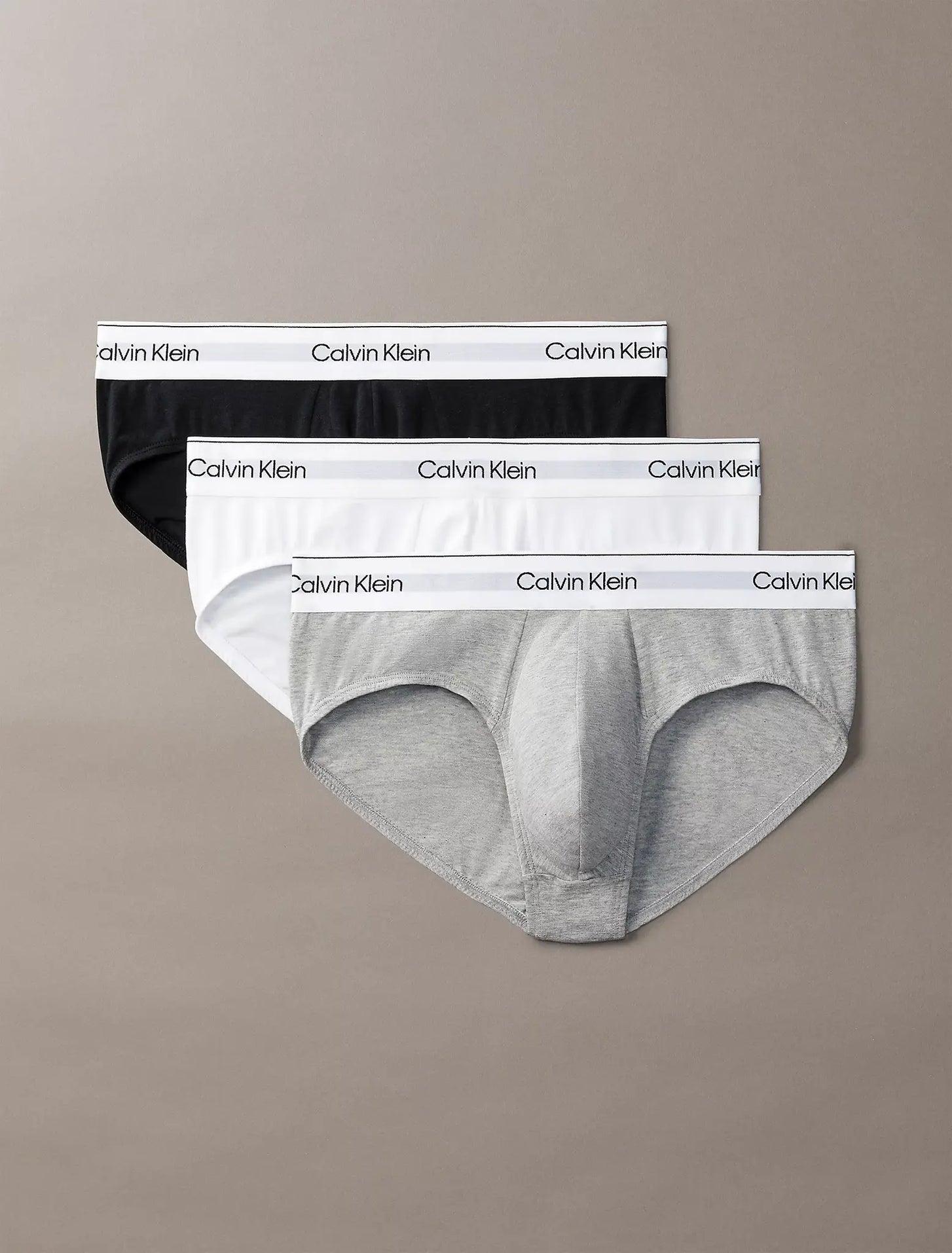 Sliponline Calvin Klein 3-pack heup slips heren - Hip Brief