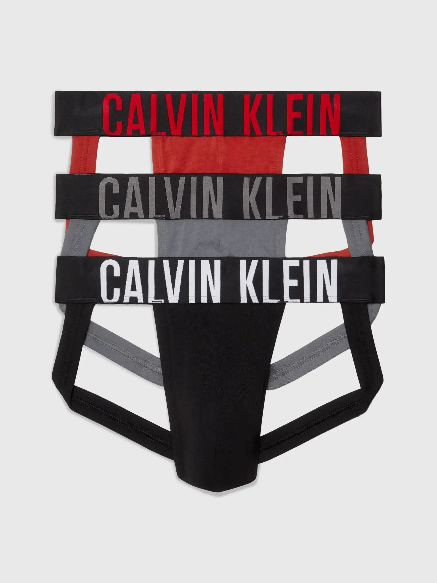 Sliponline Calvin Klein 3-Pack Jockstraps heren - Intense Power