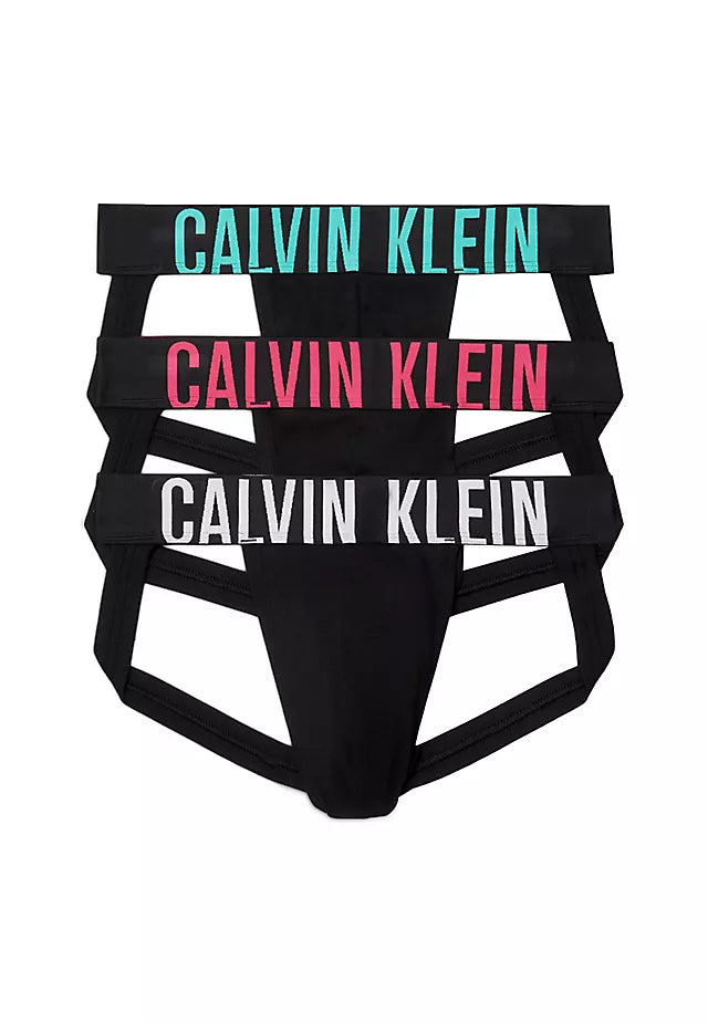 Sliponline Calvin Klein 3-Pack Jockstraps heren - Intense Power