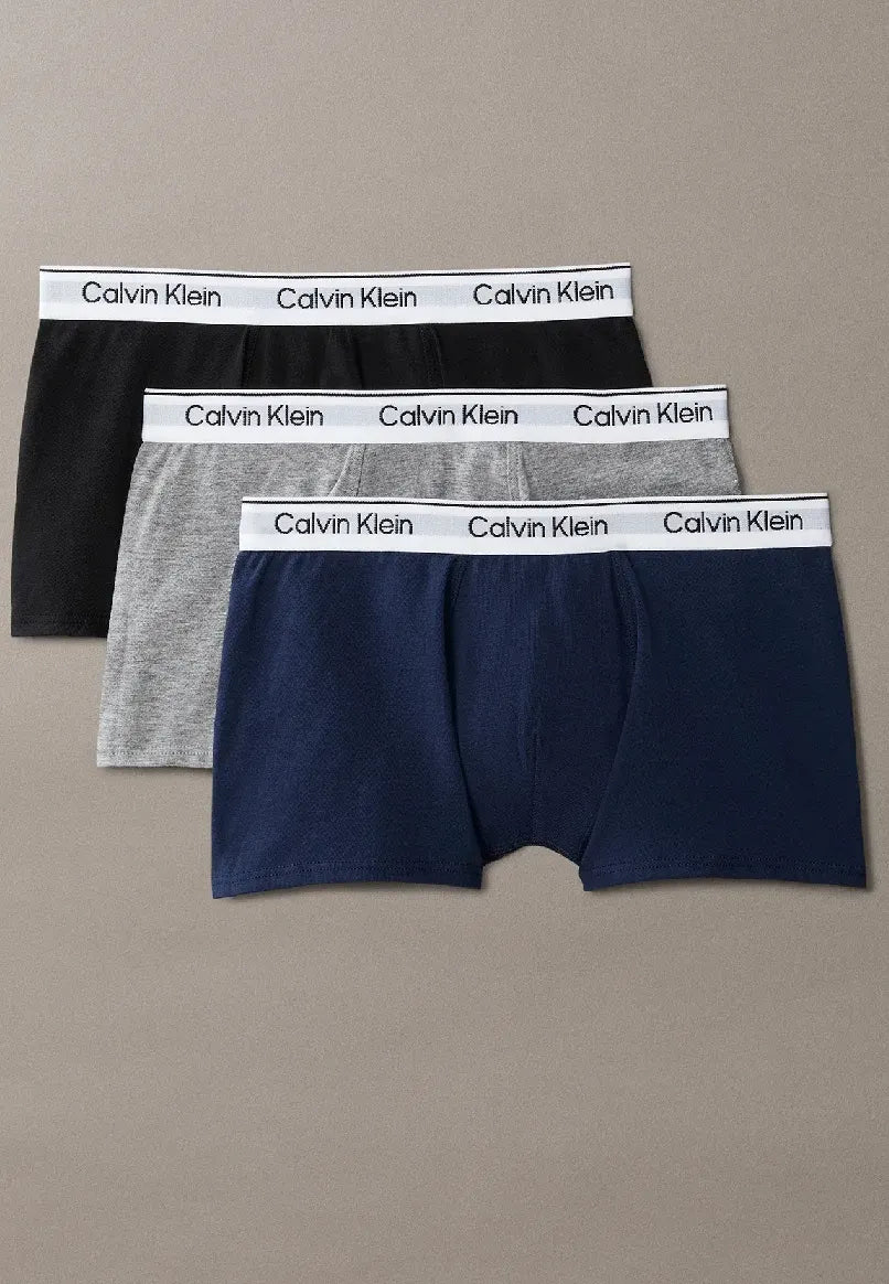 Sliponline Calvin Klein 3-Pack jongens Trunks Boxershorts