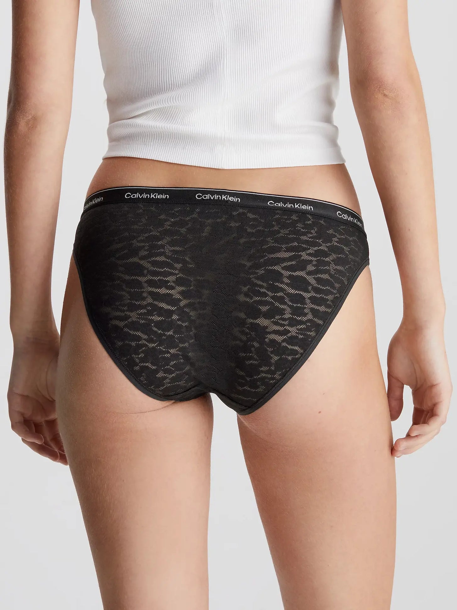 Sliponline Calvin Klein 3-pack kanten Slips dames - Low rise