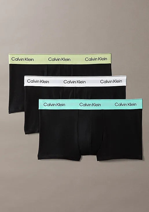 Sliponline Calvin Klein 3-Pack Low Rise Trunks - Icon Cotton Stretch