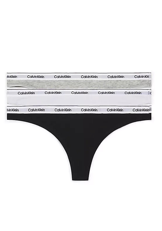Sliponline Calvin Klein 3-pack strings - Thong
