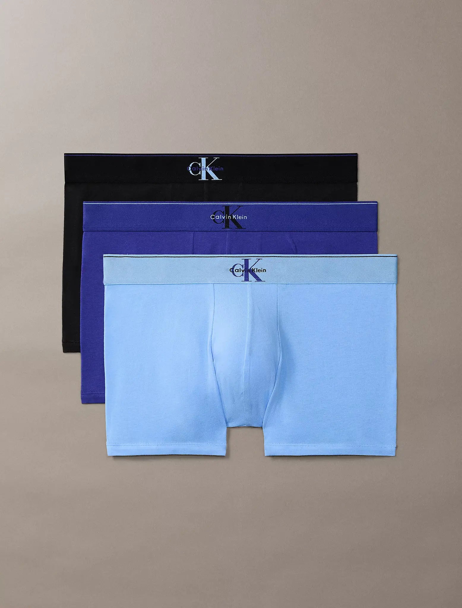 Sliponline Calvin Klein 3-pack trunks - grafisch monogram