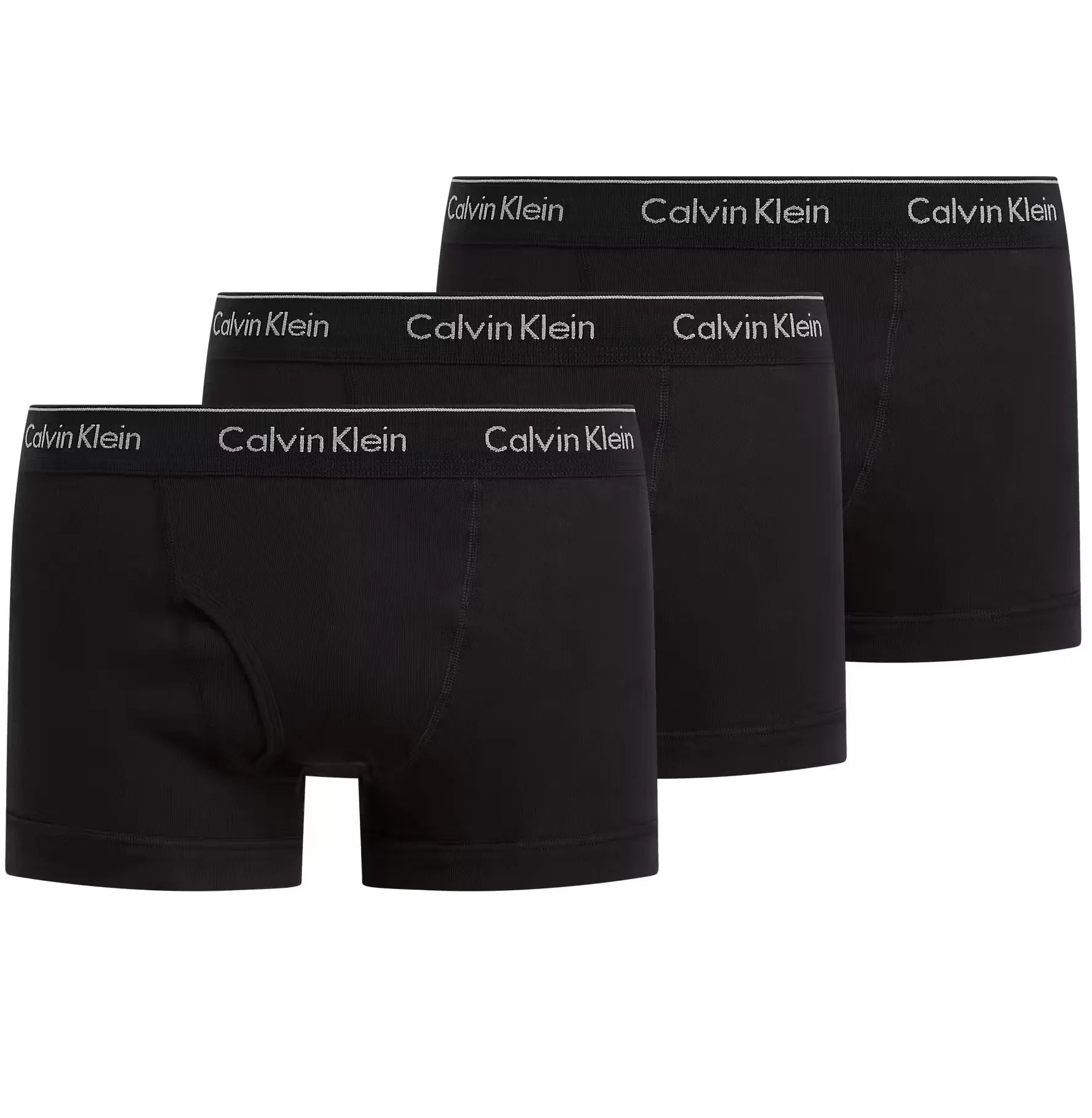 Sliponline Calvin Klein 3-Pack Trunks heren met gulp - Cotton Classic