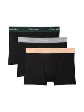 Sliponline Calvin Klein 3-pack trunks - Icon - Relaxed Fit Cotton