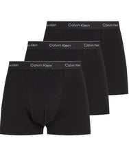 Sliponline Calvin Klein 3-pack trunks - Icon - Relaxed Fit Cotton