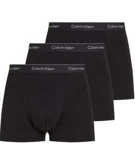Sliponline Calvin Klein 3-pack trunks - Icon - Relaxed Fit Cotton