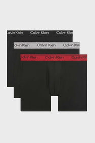 Sliponline Calvin Klein 3-pack trunks - Icon - Relaxed Fit Cotton