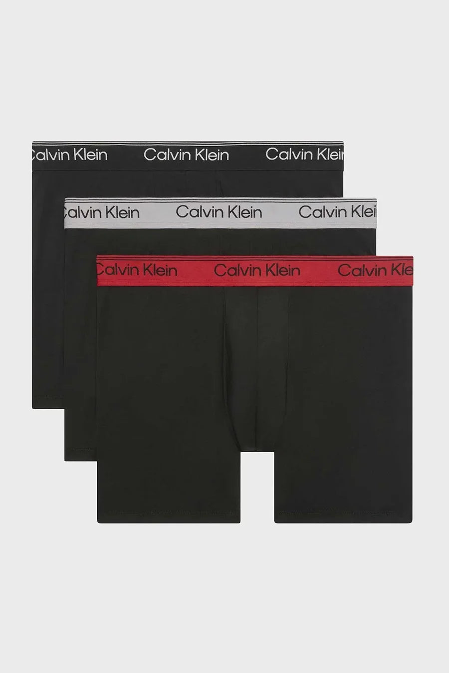 Sliponline Calvin Klein 3-pack trunks - Icon - Relaxed Fit Cotton