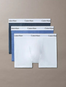 Sliponline Calvin Klein 3-pack trunks - Icon - Relaxed Fit Cotton