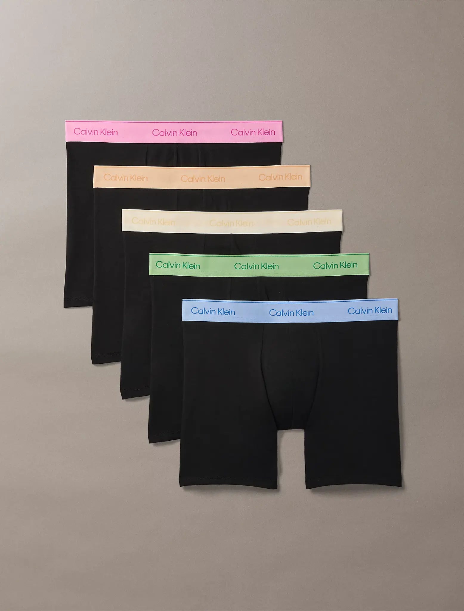 Sliponline Calvin Klein 5-Pack Boxershort - Icon Cotton Stretch - Pride